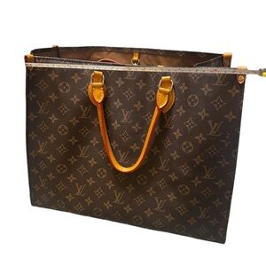 Louis Vuitton Brown Monogram Canvas Tote
